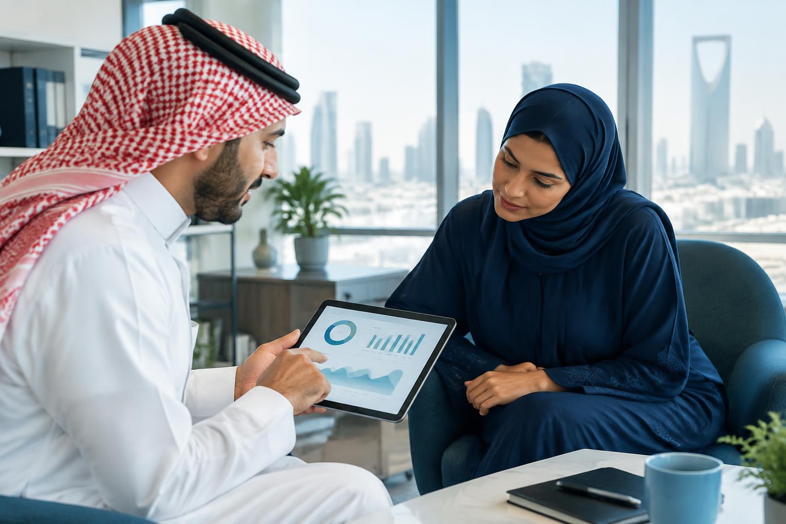 مراجعة أداء فردية باستخدام رسوم مؤشرات على جهاز لوحي